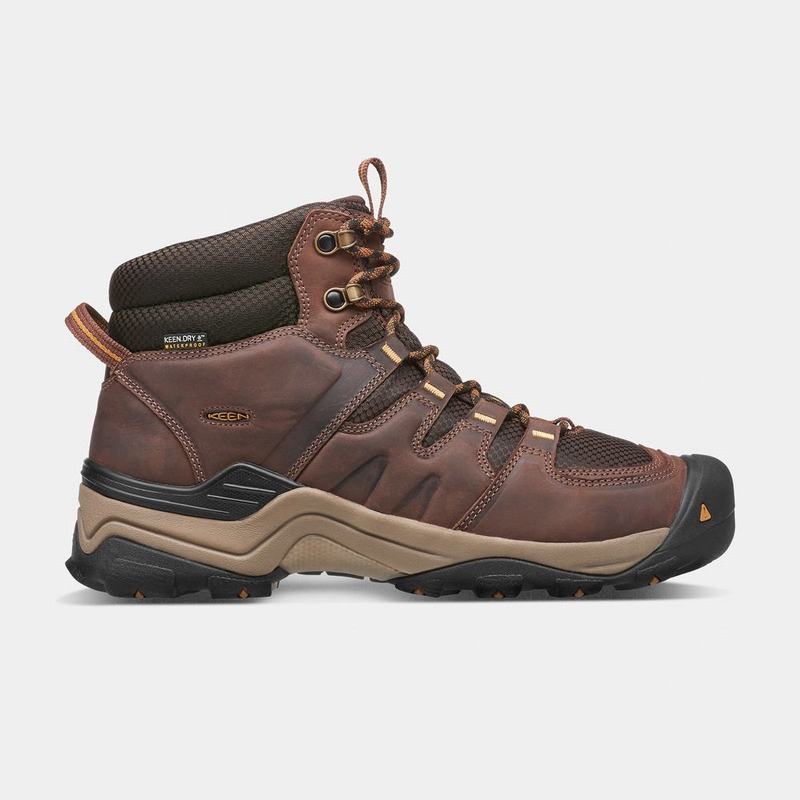 Botas De Montaña Keen Gypsum II Waterproof Mid Para Hombre Cafes - Botas Keen Mexico (268135-UFR)